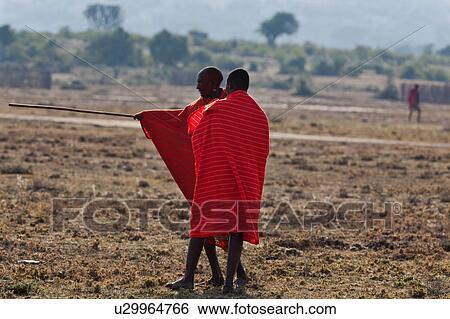 Masai Mara, African, Masai, Maasai, Kenya, Nilote, Africa View Large Photo Image Stock Photograph - Masai Mara, African, Masai, Maasai, Kenya, Nilote, Africa. Fotosearch