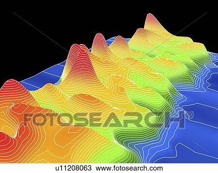 3D surface graph, computer artwork View Large Photo Image Stock Image - 3D surface graph, computer artwork. Fotosearch