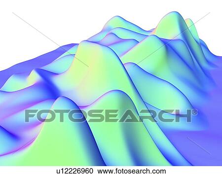 3D surface graph, computer artwork View Large Photo Image Stock Image - 3D surface graph, computer artwork. Fotosearch