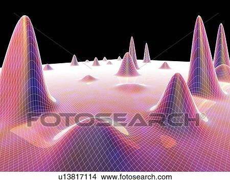 Picture - 3D surface graph. Fotosearch