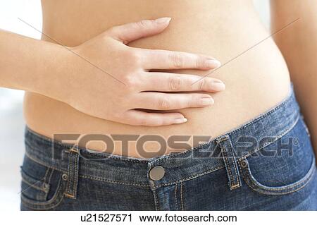 Abdominal pain View Large Photo Image Stock Image - Abdominal pain. Fotosearch
