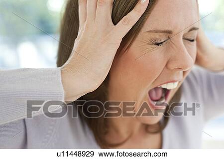 Angry woman View Large Photo Image Stock Photo - Angry woman. Fotosearch