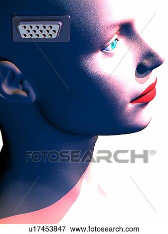 Stock Photo - Artificial intelligence, conceptual image. Fotosearch