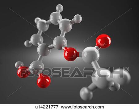 Aspirin, molecular model View Large Photo Image Stock Photo - Aspirin, molecular model. Fotosearch