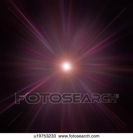 Stock Image - Big Bang, conceptual artwork. Fotosearch