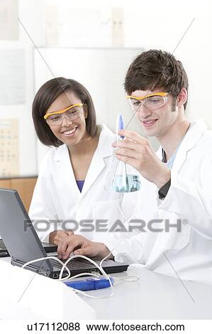 Stock Photo - Chemistry lesson. Fotosearch