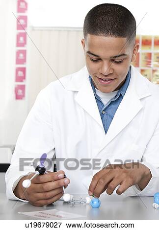 Stock Photo - Chemistry lesson. Fotosearch