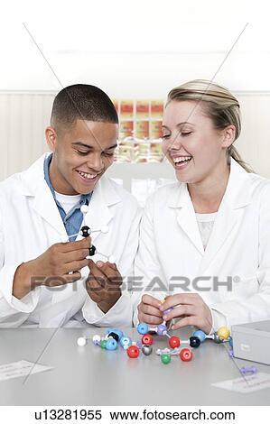 Stock Photography - Chemistry lesson. Fotosearch