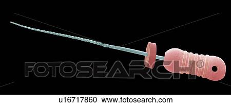 Stock Image - Dental file, SEM. Fotosearch