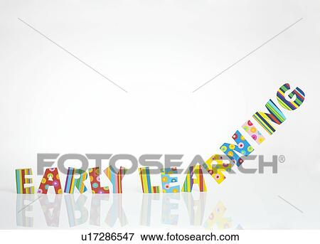 Early learning, conceptual image View Large Photo Image Stock Photo - Early learning, conceptual image. Fotosearch