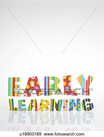 Early learning, conceptual image View Large Photo Image Stock Photo - Early learning, conceptual image. Fotosearch