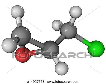 Epichlorohydrin molecule View Large Photo Image Stock Photo - Epichlorohydrin molecule. Fotosearch