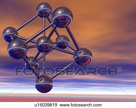 Ferrite molecule View Large Photo Image Stock Photo - Ferrite molecule. Fotosearch