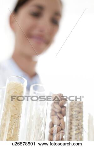 Stock Image - Food research. Fotosearch