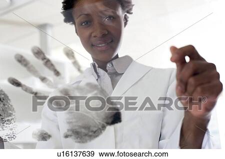 Stock Photo - Forensic scientist. Fotosearch