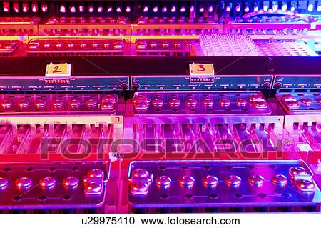 Stock Image - Genome sequencing machine. Fotosearch