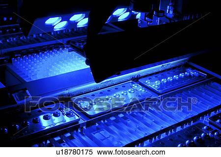 Stock Photography - Genome sequencing machine. Fotosearch