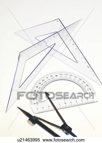 Stock Photography - Geometry set. Fotosearch