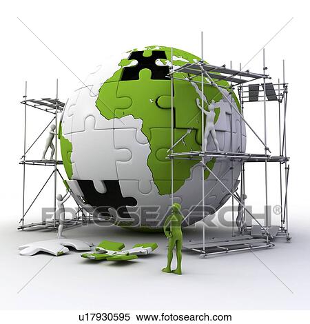Globe construction View Large Photo Image Stock Photography - Globe construction. Fotosearch