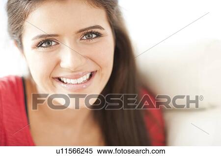 Happy teenage girl View Large Photo Image Stock Photography - Happy teenage girl. Fotosearch