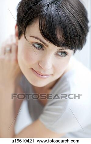 Happy woman View Large Photo Image Stock Image - Happy woman. Fotosearch
