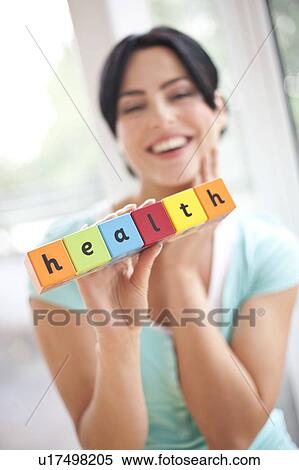 Stock Photography - Healthy young woman, conceptual image. Fotosearch