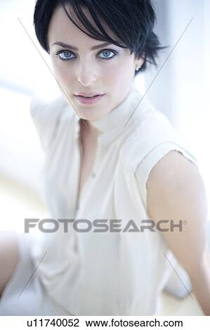 Stock Image - Healthy young woman. Fotosearch