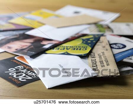 Junk mail View Large Photo Image Stock Photograph - Junk mail. Fotosearch