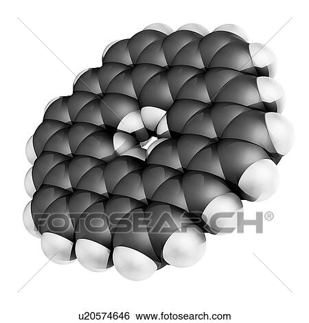 Kekulene hydrocarbon molecule View Large Photo Image Stock Photograph - Kekulene hydrocarbon molecule. Fotosearch