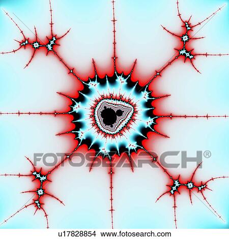 Picture - Mandelbrot fractal. Fotosearch