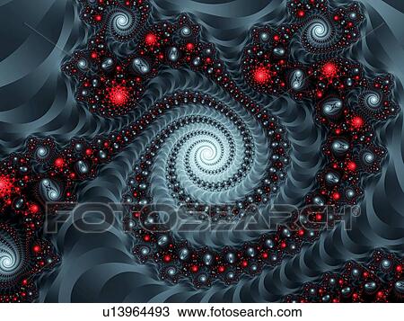 Stock Image - Mandelbrot fractal. Fotosearch