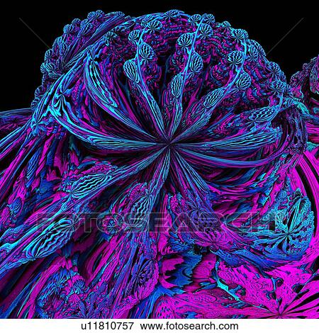 Stock Photo - Mandelbulb fractal. Fotosearch