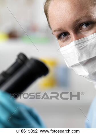 Microscope use View Large Photo Image Stock Image - Microscope use. Fotosearch