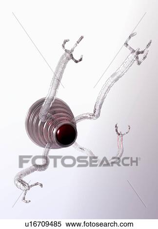 Stock Photography - Nanorobot, conceptual artwork. Fotosearch