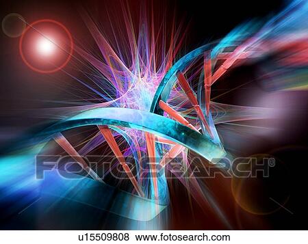 Nerve cell and DNA, artwork View Large Photo Image Stock Photo - Nerve cell and DNA, artwork. Fotosearch