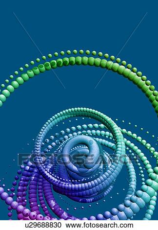 Stock Image - Neutrinos, conceptual artwork. Fotosearch
