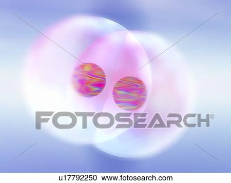 Stock Image - Nitrogen molecule. Fotosearch