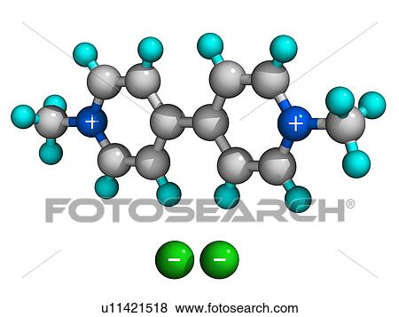 Paraquat herbicide molecule View Large Photo Image Stock Photo - Paraquat herbicide molecule. Fotosearch