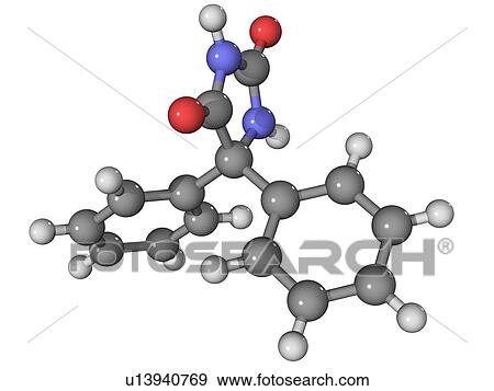 Phenytoin epilepsy drug molecule View Large Photo Image Stock Photo - Phenytoin epilepsy drug molecule. Fotosearch