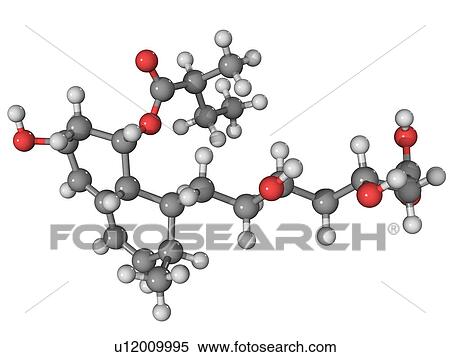 Pravastatin cholesterol drug molecule View Large Photo Image Stock Photography - Pravastatin cholesterol drug molecule. Fotosearch