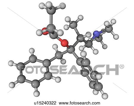 Propoxyphene drug molecule View Large Photo Image Stock Image - Propoxyphene drug molecule. Fotosearch