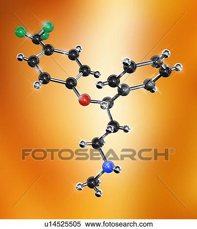 Prozac antidepressant molecule View Large Photo Image Stock Photography - Prozac antidepressant molecule. Fotosearch