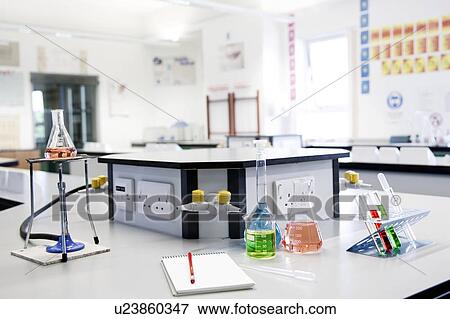 Stock Photo - Science classroom. Fotosearch