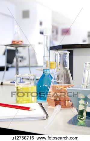 Stock Photograph - Science classroom. Fotosearch