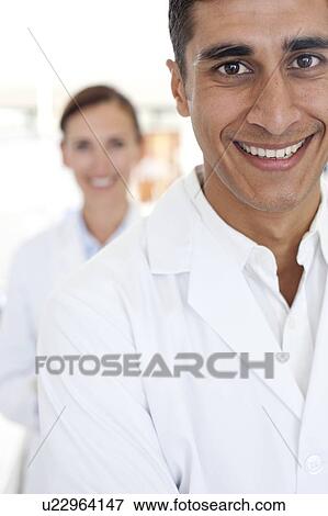 Scientists View Large Photo Image Stock Photo - Scientists. Fotosearch
