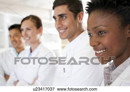 Stock Photo - Scientists. Fotosearch