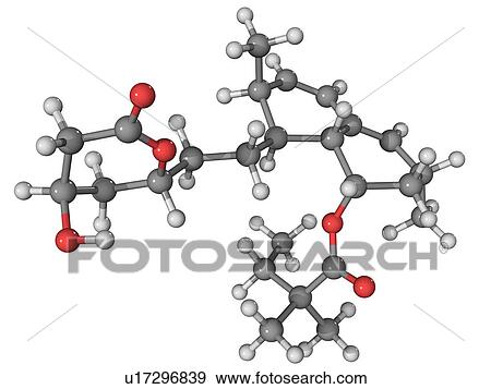 Simvastatin cholesterol drug molecule View Large Photo Image Stock Photo - Simvastatin cholesterol drug molecule. Fotosearch