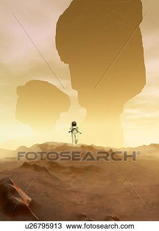 Space exploration, artwork View Large Photo Image Stock Image - Space exploration, artwork. Fotosearch