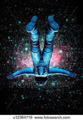 Space walk, conceptual artwork View Large Photo Image Stock Photo - Space walk, conceptual artwork. Fotosearch