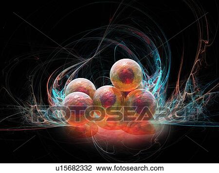 Stock Image - Stem cell research, conceptual artwork. Fotosearch